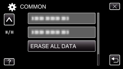 ERASE ALL DATA